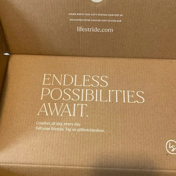 Life Stride Metallic Pewter Mary Jane Flats - Picture 2 of 6